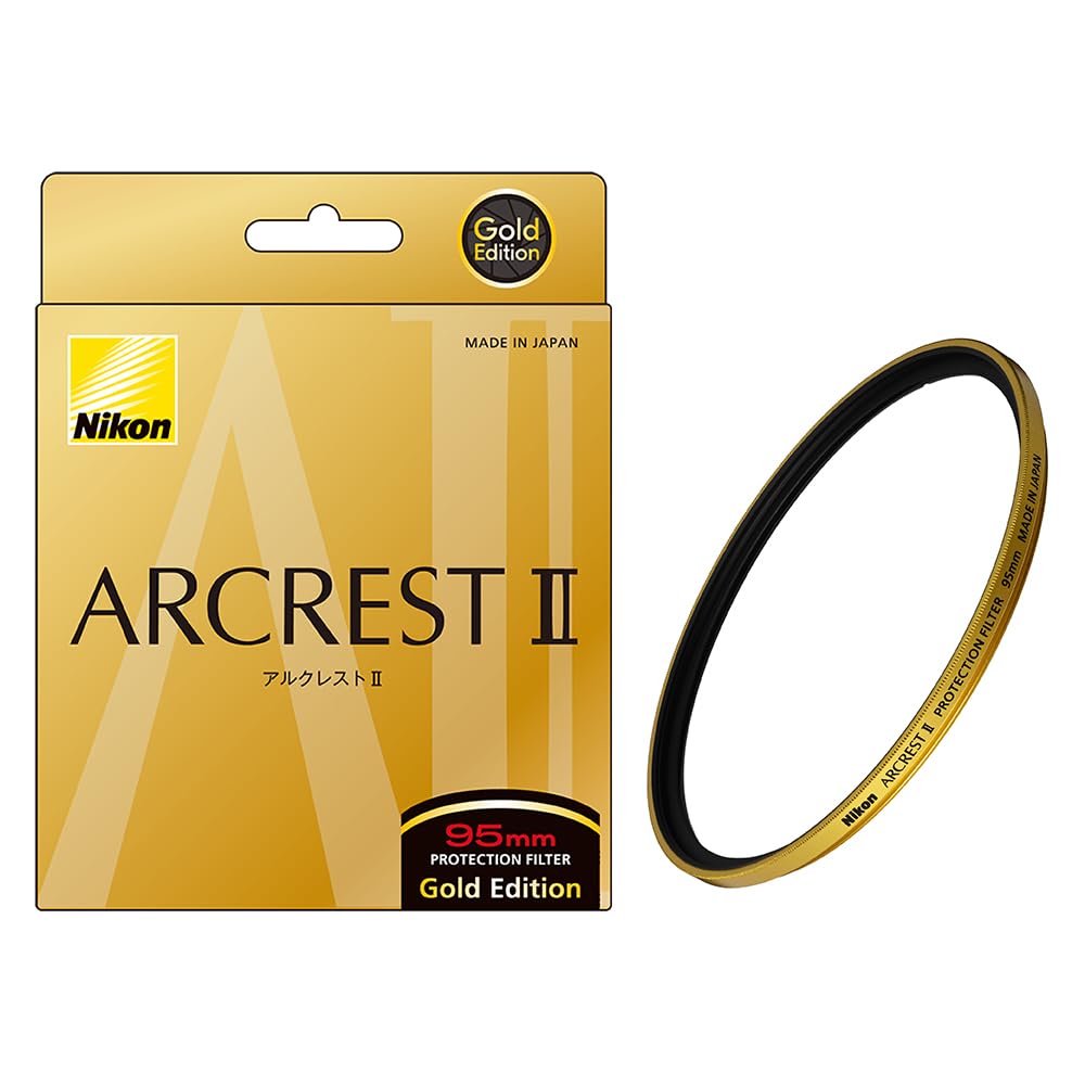 Amazon | Nikon ARCREST II PROTECTION FILTER GOLD EDITION 95mm アル